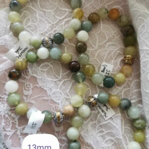 Natural jade beads bracelet