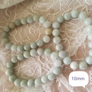 Jadeite beads bracelet